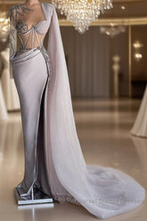 Sexy Long Semi Formal Prom Dresses, Evening Party Gowns